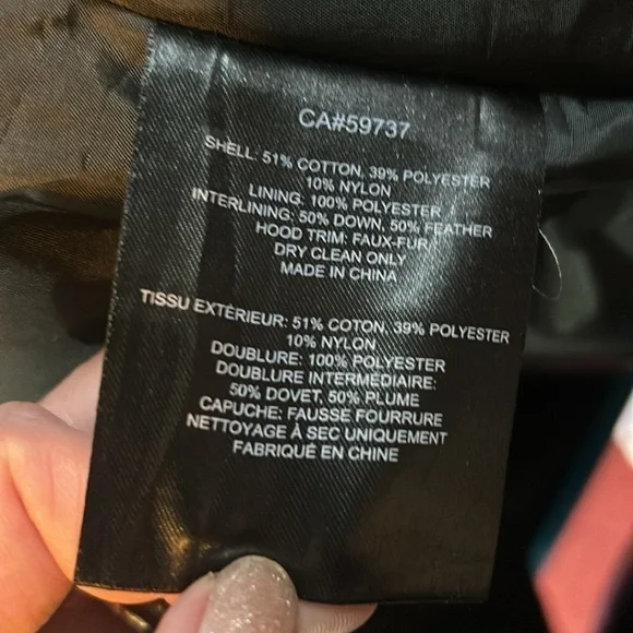 Toboggan Vanessa Parka in Olive Size M